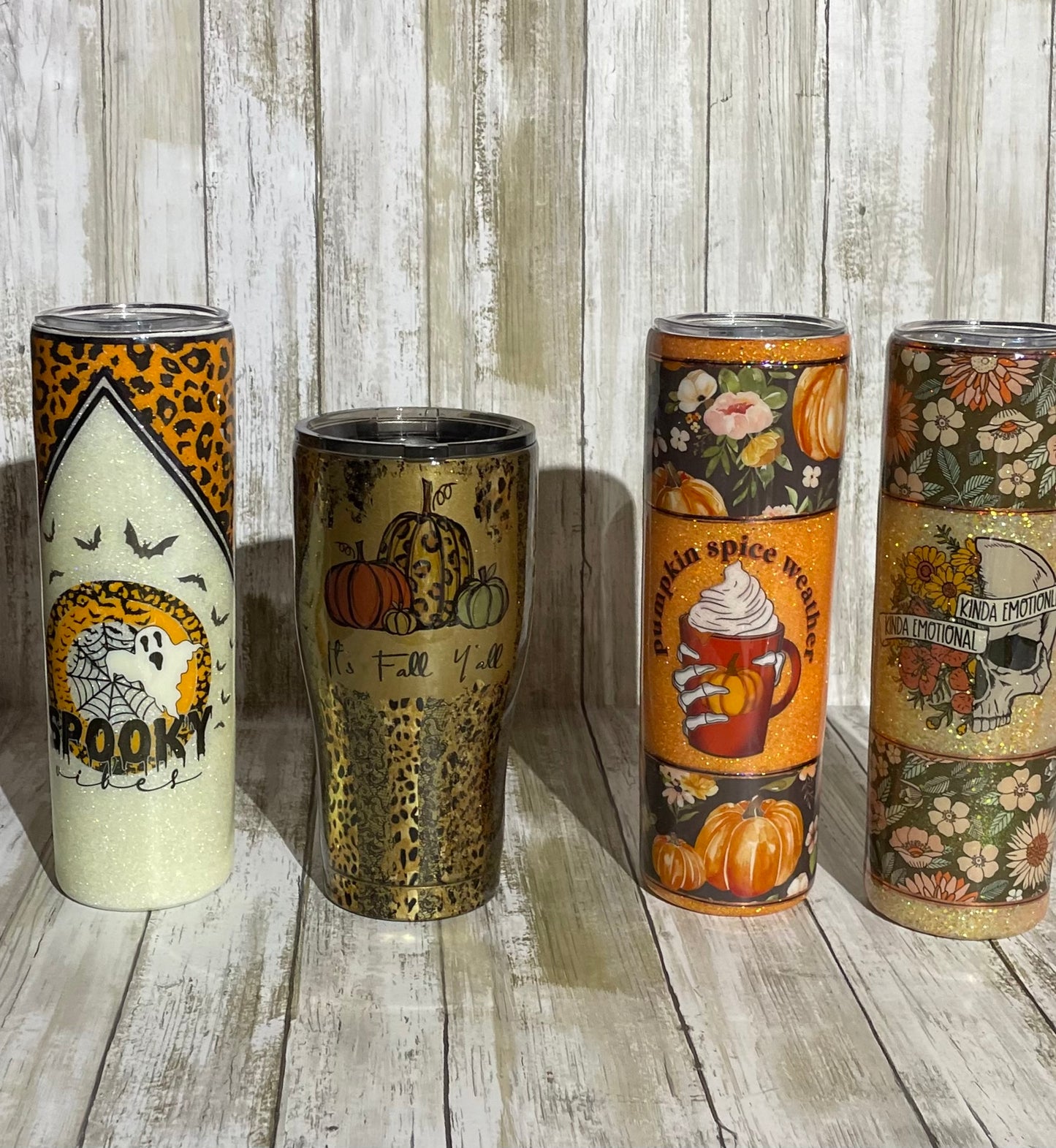 Pumpkin Season Tumblers- #4