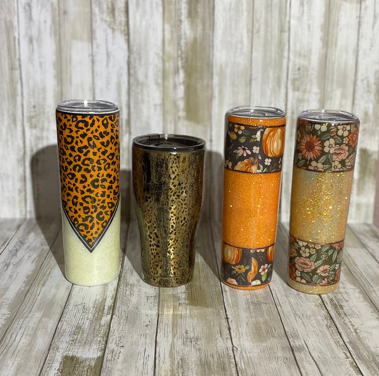 Pumpkin Season Tumblers- #4